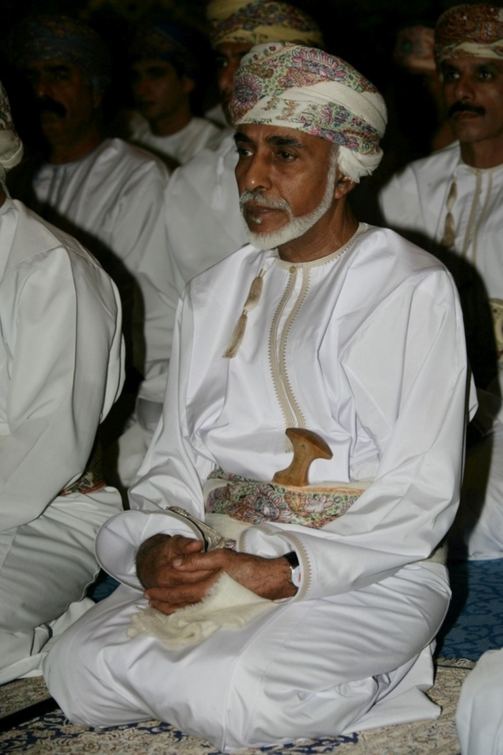His Majesty Sultan Qaboos Bin Said performance Eid Al Fitr 